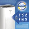 Clorox HEPA Air Purifiers for Home, True HEPA Filter, Medium Rooms Up to 1,500 Sq Ft, Removes 99.9% of Mold, Viruses, Wildfire Smoke, Allergens, Pet Allergies, Dust, AUTO Mode, Whisper Quiet