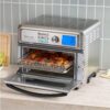Cuisinart TOA-65 Air Fryer Toaster Oven, Digital Display, 1800 Watt Air Fryer Toaster Oven Combo, ,Silver