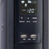 CyberPower BRG1000AVRLCD Intelligent LCD UPS System, 1000VA/600W, 10 Outlets, AVR, Mini-Tower, 5-Year Warranty