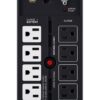 CyberPower BRG1000AVRLCD Intelligent LCD UPS System, 1000VA/600W, 10 Outlets, AVR, Mini-Tower, 5-Year Warranty