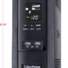 CyberPower BRG1000AVRLCD Intelligent LCD UPS System, 1000VA/600W, 10 Outlets, AVR, Mini-Tower, 5-Year Warranty