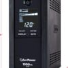 CyberPower CP1000AVRLCD Intelligent LCD UPS Battery Backup and Surge Protector, 1000VA/600W, 9 Outlets, AVR, Mini-Tower, UL Certified