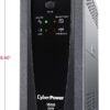 CyberPower CP1500AVRT AVR UPS Battery Backup and Surge Protector, 1500VA/900W, 10 Outlets, Mini-Tower, UL Certified