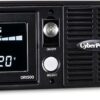 CyberPower OR1500LCDRT2U Smart App LCD UPS System, 1500VA/900W, 8 Outlets, AVR, 2U Rack/Tower