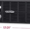 CyberPower OR1500PFCRT2U PFC Sinewave Battery Backup and Surge Protector, 1500VA/1050W, 8 Outlets, AVR, 2U Rack/Tower, UL Certified