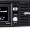 CyberPower OR2200LCDRT2U Smart App LCD UPS System, 2200VA/1320W, 8 Outlets, AVR, 2U Rack/Tower