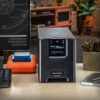 CyberPower PR1000LCD Smart App Sinewave UPS System, 1000VA/1000W, 8 Outlets, AVR, Mini-Tower