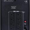 CyberPower PR1000LCD Smart App Sinewave UPS System, 1000VA/1000W, 8 Outlets, AVR, Mini-Tower