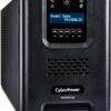 CyberPower PR1500LCD Smart App Sinewave UPS System, 1500VA/1500W, 8 Outlets, AVR, Mini-Tower