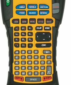 DYMO Industrial Label Maker Rhino 5200 Label Maker Time-Saving Hot Keys Prints Fast Durable For Job Sites and Heavy-Duty Labeling Jobs