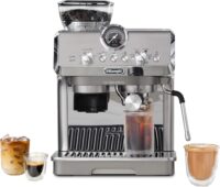 De'Longhi EC9255M La Specialista Arte Evo Espresso Machine - Compact Cold Brew Coffee Maker with Grinder