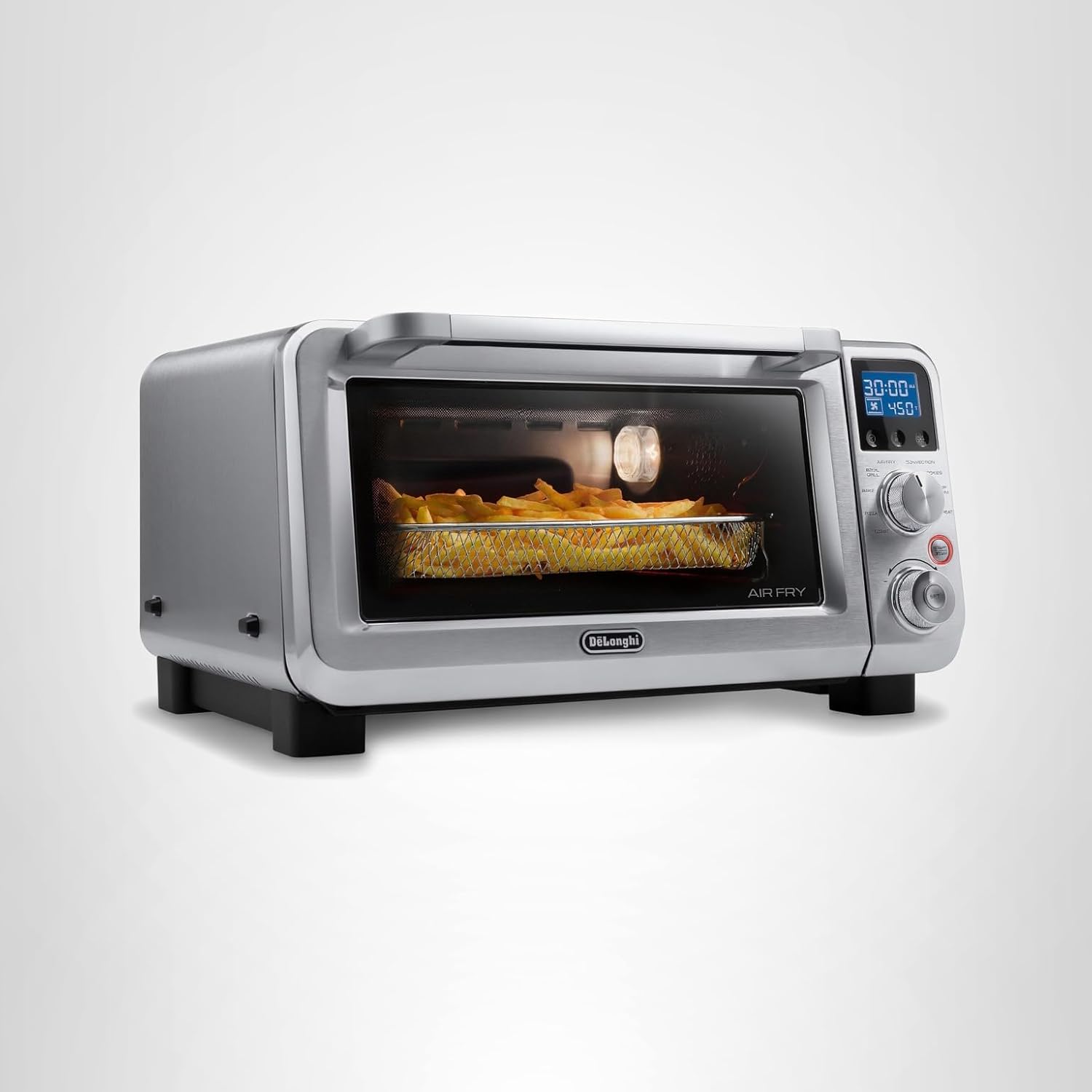 De'Longhi EO141164M Digital Air Fry Convection Toaster Oven 14L Stainless Steel, Air Fry Oven, 9-in-1 7 De'Longhi EO141164M Digital Air Fry Convection Toaster Oven 14L Stainless Steel, Air Fry Oven, 9-in-1