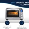 De'Longhi EO241264M 10-in-1 Digital Air Fryer, 24L, True Convection Toaster Oven with Internal Light, Stainless Steel