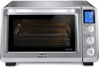 De'Longhi EO241264M 10-in-1 Digital Air Fryer, 24L, True Convection Toaster Oven with Internal Light, Stainless Steel