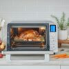 De'Longhi EO241264M 10-in-1 Digital Air Fryer, 24L, True Convection Toaster Oven with Internal Light, Stainless Steel