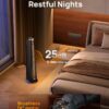 Dreo Space Heater Indoor, 30" Electric Heaters with Remote, 120° Oscillation, Adjustable Thermostat, 5 Heat & 3 Fan levels, 8 Safety Protections, 25dB Quiet, 1-12H Timer, Large Room Bedroom, Gold Dreo Space Heater Indoor, 30" Electric Heaters with Remote, 120° Oscillation, Adjustable Thermostat, 5 Heat & 3 Fan levels, 8 Safety Protections, 25dB Quiet, 1-12H Timer, Large Room Bedroom, Gold