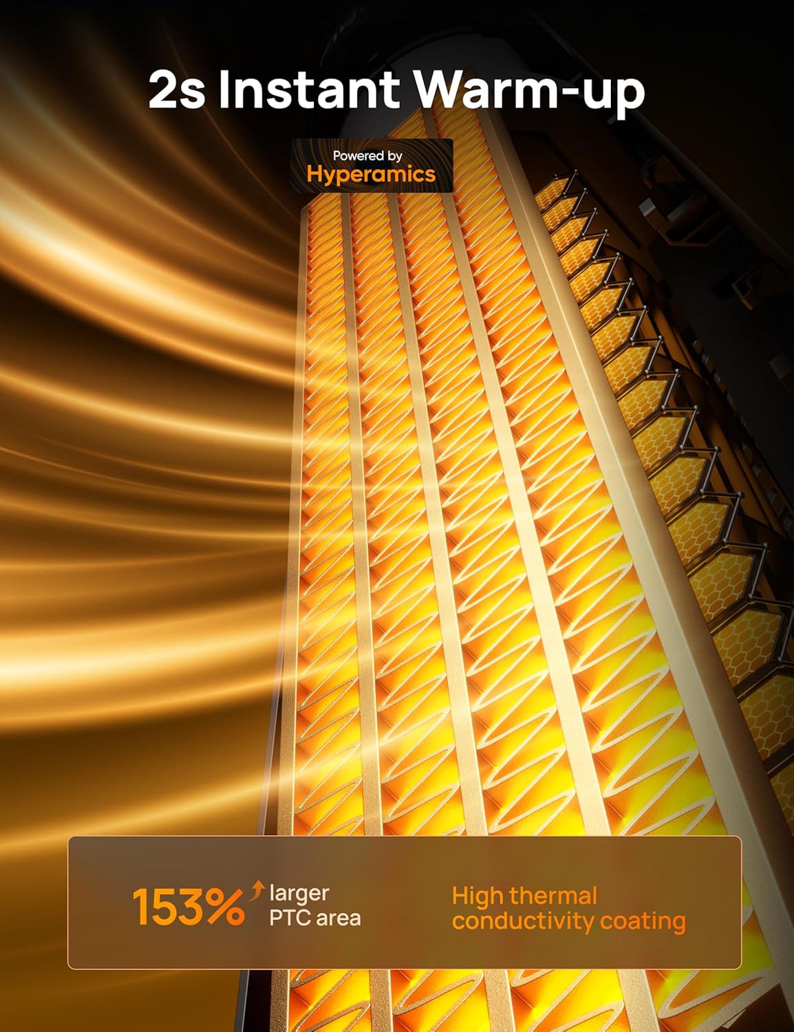 Dreo Space Heater Indoor, 30 Electric Heaters with Remote, 120° Oscillation, Adjustable Thermostat, 5 Heat & 3 Fan levels, 8 Safety Protections, 25dB Quiet, 1-12H Timer, Large Room Bedroom, Silver12 Dreo Space Heater Indoor, 30" Electric Heaters with Remote, 120° Oscillation, Adjustable Thermostat, 5 Heat & 3 Fan levels, 8 Safety Protections, 25dB Quiet, 1-12H Timer, Large Room Bedroom, Silver