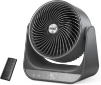 Dreo Whole Room Heater 714, 60° Vertical & 90° Horizontal 3D Oscillating Heating, 12 ft/s Long-Range Circulator, 3 Heat & 3 Fan Settings, Space Heaters for Indoor Use, Bedroom, Office, Grey