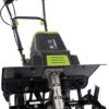 Earthwise Power Tools by ALM TC70018EW 14-Amp 18-Inch Electric Garden Tiller Cultivator, Fixed Tines, Black