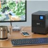 Eaton 5SC1000 Pure Sinewave UPS Battery Backup, 1000VA / 700W, AVR, LCD Display, Line Interactive