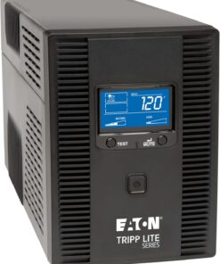 Eaton Tripp Lite series OMNI1500LCDT 1500VA UPS Battery Backup Computer Uninterruptible Power Supply Units & Surge Protector, 810W, 10 Outlets, AVR, LCD Screen, 3 Year Warranty & $250,000 Insurance