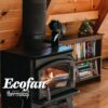 Ecofan AirMax Heat Powered Stove Fan - Powerful Classic Design, Exceptional Performance, Perfect for Wood Stoves, 175 CFM - Circulates Warm Air Efficiently & Reduces Fuel Cost