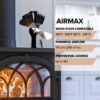 Ecofan AirMax Heat Powered Stove Fan - Powerful Classic Design, Exceptional Performance, Perfect for Wood Stoves, 175 CFM - Circulates Warm Air Efficiently & Reduces Fuel Cost