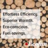 Ecofan AirMax Heat Powered Stove Fan - Powerful Classic Design, Exceptional Performance, Perfect for Wood Stoves, 175 CFM - Circulates Warm Air Efficiently & Reduces Fuel Cost