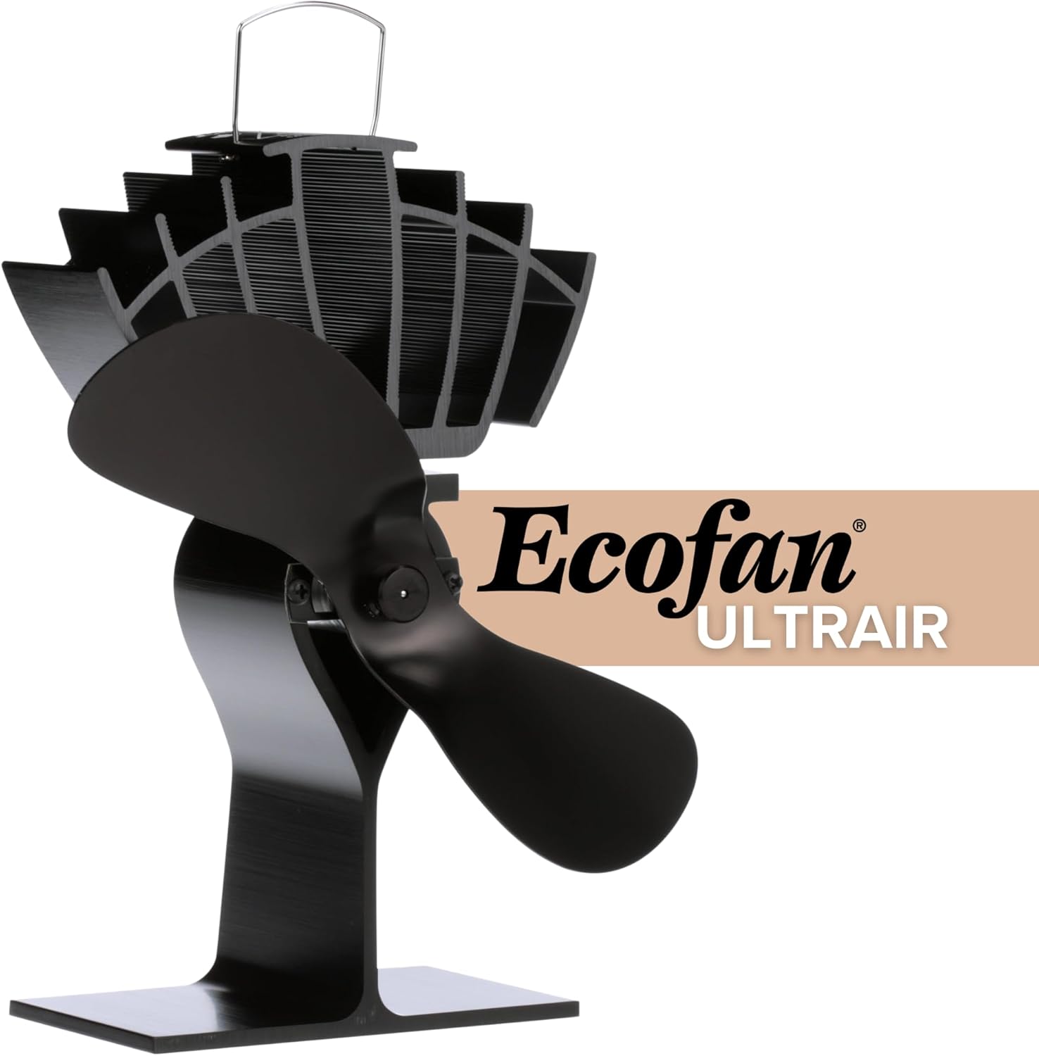 Ecofan UltrAir Heat Powered Stove Fan - Powerful Classic Design, High Performance, Perfect for Wood Stoves, 125 CFM - Circulates Warm Air Efficiently & Reduces Fuel Cost2 Ecofan AirMax Heat Powered Stove Fan - Powerful Classic Design, Exceptional Performance, Perfect for Wood Stoves, 175 CFM - Circulates Warm Air Efficiently & Reduces Fuel Cost