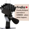 Ecofan AirMax Heat Powered Stove Fan - Powerful Classic Design, Exceptional Performance, Perfect for Wood Stoves, 175 CFM - Circulates Warm Air Efficiently & Reduces Fuel Cost Ecofan AirMax Heat Powered Stove Fan - Powerful Classic Design, Exceptional Performance, Perfect for Wood Stoves, 175 CFM - Circulates Warm Air Efficiently & Reduces Fuel Cost