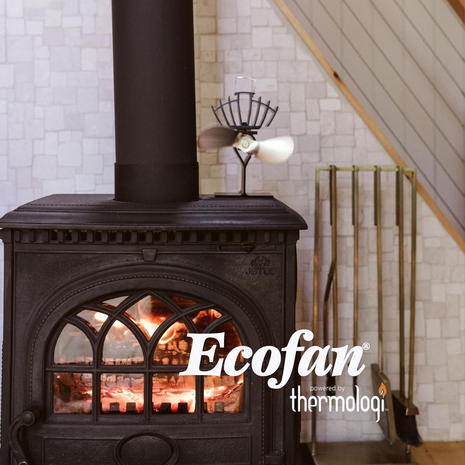 Ecofan UltrAir Heat Powered Stove Fan - Powerful Classic Design, High Performance, Perfect for Wood Stoves, 125 CFM - Circulates Warm Air Efficiently & Reduces Fuel Cost27 Ecofan AirMax Heat Powered Stove Fan - Powerful Classic Design, Exceptional Performance, Perfect for Wood Stoves, 175 CFM - Circulates Warm Air Efficiently & Reduces Fuel Cost