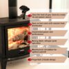 Ecofan AirMax Heat Powered Stove Fan - Powerful Classic Design, Exceptional Performance, Perfect for Wood Stoves, 175 CFM - Circulates Warm Air Efficiently & Reduces Fuel Cost Ecofan AirMax Heat Powered Stove Fan - Powerful Classic Design, Exceptional Performance, Perfect for Wood Stoves, 175 CFM - Circulates Warm Air Efficiently & Reduces Fuel Cost