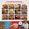 Emeril Lagasse Everyday 360 Stainless Steel Air Fryer, 360° Quick Cook Technology, XL capacity, 9-in-1, 12 Pre-Set Cooking Functions including Bake, Rotisserie, Broil, Pizza, Slow Cook, Toaster Emeril Lagasse Everyday 360 Stainless Steel Air Fryer, 360° Quick Cook Technology, XL capacity, 9-in-1, 12 Pre-Set Cooking Functions including Bake, Rotisserie, Broil, Pizza, Slow Cook, Toaster