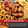 Emeril Lagasse Everyday 360 Stainless Steel Air Fryer, 360° Quick Cook Technology, XL capacity, 9-in-1, 12 Pre-Set Cooking Functions including Bake, Rotisserie, Broil, Pizza, Slow Cook, Toaster Emeril Lagasse Everyday 360 Stainless Steel Air Fryer, 360° Quick Cook Technology, XL capacity, 9-in-1, 12 Pre-Set Cooking Functions including Bake, Rotisserie, Broil, Pizza, Slow Cook, Toaster