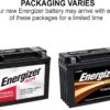 Energizer TX24HL AGM Motorcycle and ATV 12V Battery, 350 Cold Cranking Amps and 21 Ahr, Replaces: YTX24HL-BS and others, Black Energizer TX24HL AGM Motorcycle and ATV 12V Battery, 350 Cold Cranking Amps and 21 Ahr, Replaces: YTX24HL-BS and others, Black
