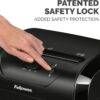 Fellowes Powershred 12 Sheet Cross-Cut Paper Home Office Paper Shredder, 19.50" H x 9.69" W x 13.44" D