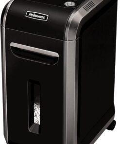 Fellowes Powershred 99Ci 18-Sheet 100% Jam-Proof Heavy Duty Crosscut Paper Shredder Machine for Office and Home, Black/Gray 3229904