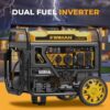 Firman WH03662OF Electric Start 120V Open Frame 4500 -Watt Dual Fuel (Gasoline/Propane) Inverter Generator Firman WH03662OF Electric Start 120V Open Frame 4500 -Watt Dual Fuel (Gasoline/Propane) Inverter Generator