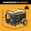 Firman WH03662OF Electric Start 120V Open Frame 4500 -Watt Dual Fuel (Gasoline/Propane) Inverter Generator Firman WH03662OF Electric Start 120V Open Frame 4500 -Watt Dual Fuel (Gasoline/Propane) Inverter Generator