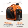Generac GP (49 State) 2500 -Watt Single Fuel (Gasoline) Inverter Generator