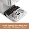 Gevi ECM-8503UL Espresso Machine with Milk Frother, 20 Bar Espresso Maker for Home with Stainless Steel Exterior