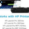 HP 138A Black Toner Cartridge | Works with HP Laserjet Pro 3001 Series, HP Laserjet Pro MFP 3101 Series | W1380A HP 138A Black Toner Cartridge | Works with HP Laserjet Pro 3001 Series, HP Laserjet Pro MFP 3101 Series | W1380A