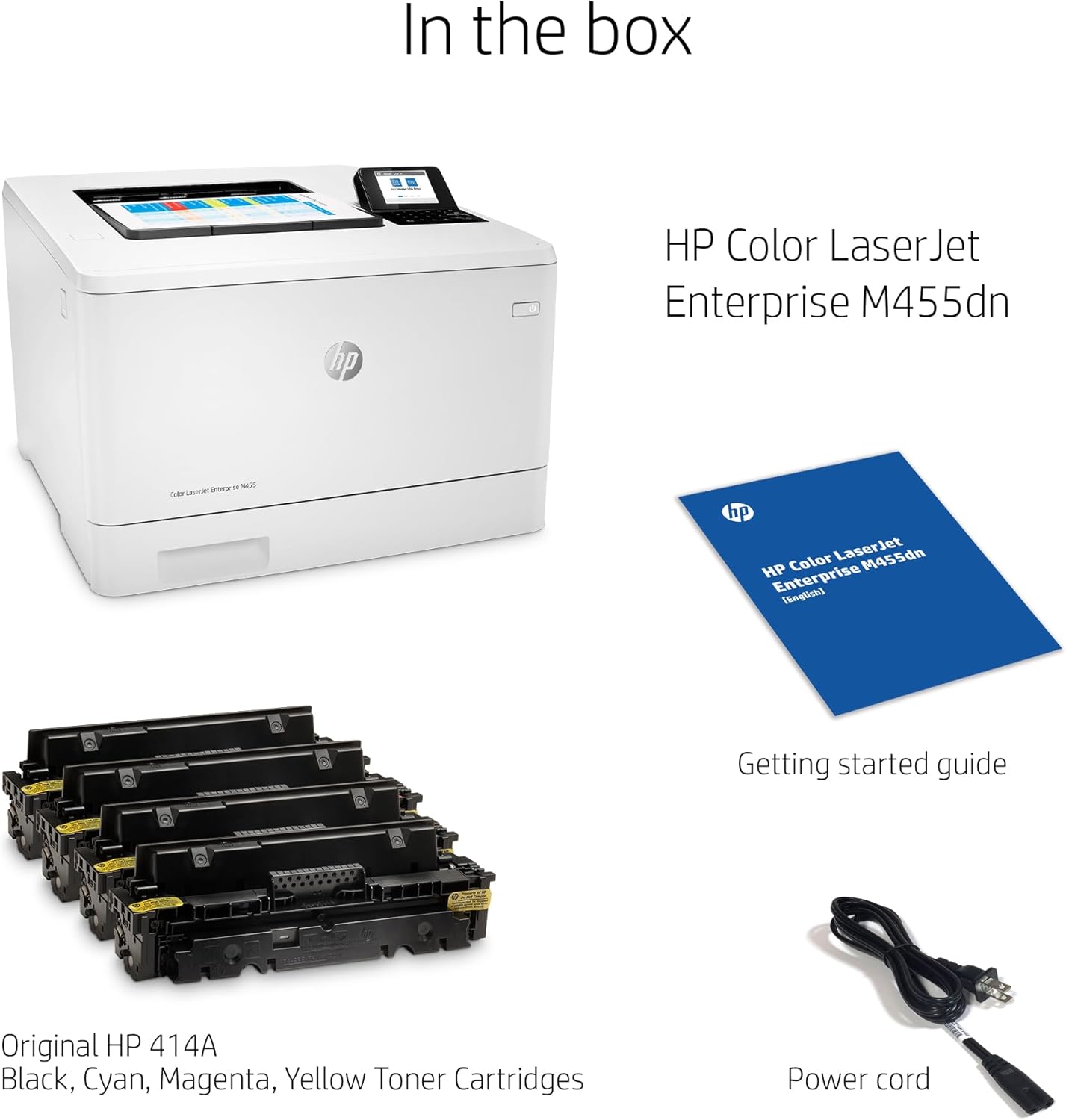 HP Color LaserJet Enterprise M455dn Duplex Printer (3PZ95A)7 HP Color LaserJet Enterprise M455dn Duplex Printer (3PZ95A)