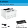 HP LaserJet Pro 4001dw Wireless Black & White Printer, Best-for-Office (2Z601F) HP LaserJet Pro 4001dw Wireless Black & White Printer, Best-for-Office (2Z601F)
