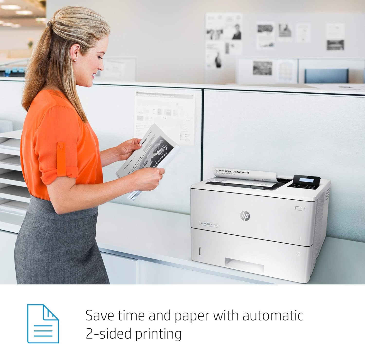 HP LaserJet Pro M501dn Duplex Printer with One-Year, Next-Business Day, Onsite Warranty (J8H61A)9 HP LaserJet Pro M501dn Duplex Printer with One-Year, Next-Business Day, Onsite Warranty (J8H61A)