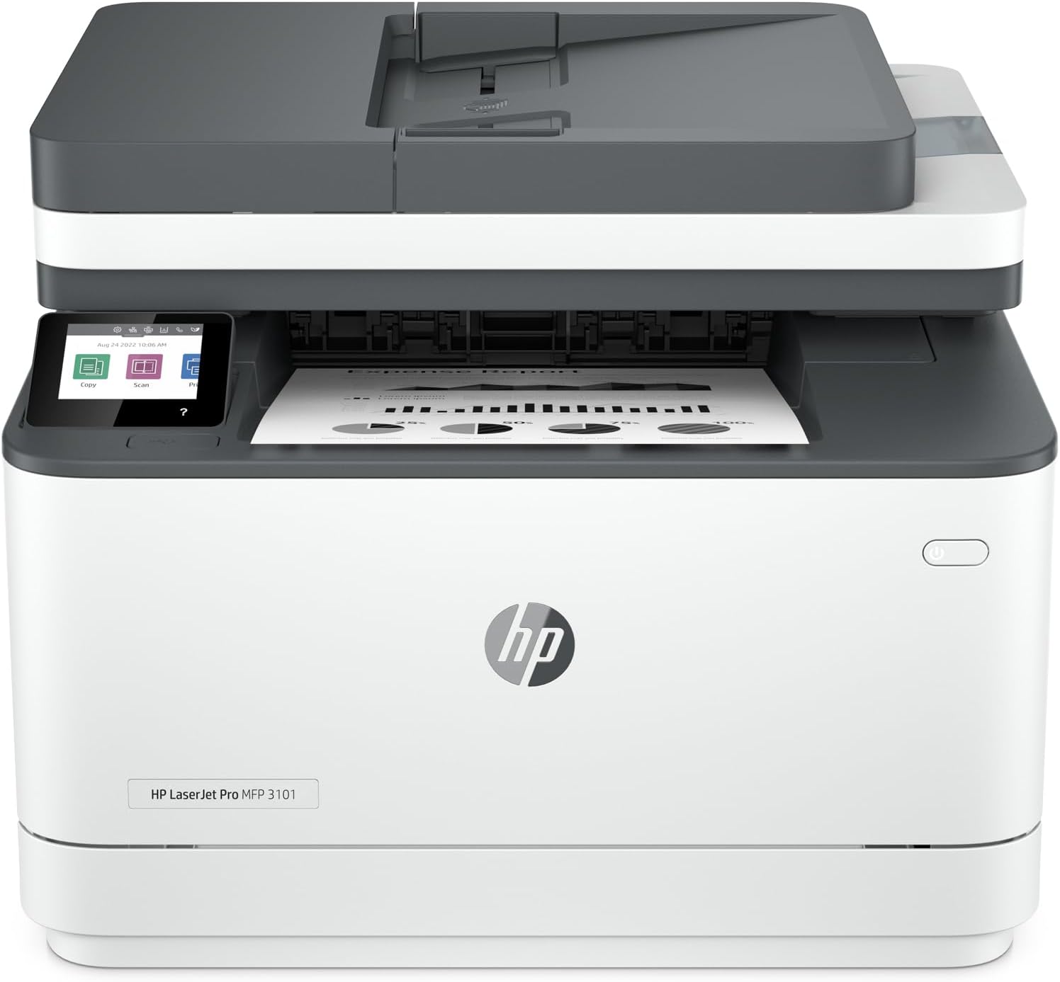 HP LaserJet Pro MFP 3101fdw Wireless Black & White All-in-One Laser Printer, Scanner, Copier, Fax, Best-for-Office (3G628F) HP LaserJet Pro MFP 3101fdw Wireless Black & White All-in-One Laser Printer, Scanner, Copier, Fax, Best-for-Office (3G628F)