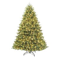 Holiday Living 7.5-ft Everett Grand Pre-lit Artificial Christmas Tree with Color Changing LED Lights