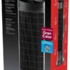 Honeywell Digital Ceramic Tower Heater, 1500 Watt, Black – Oscillating Ceramic Heater – Space Heater with Two Heat Settings
