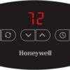 Honeywell Digital Ceramic Tower Heater, 1500 Watt, Black – Oscillating Ceramic Heater – Space Heater with Two Heat Settings