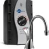 InSinkErator Wave Instant Hot and Cold Water Dispenser System - Faucet & Tank, Chrome, HC-Wave-C